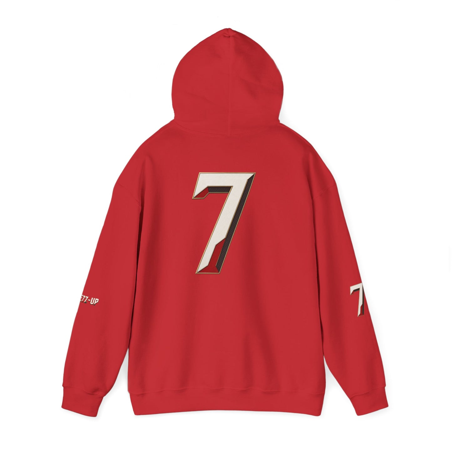 PORTUGAL NUMBER 7 TYPOGRAPHY UNISEX HOODIE