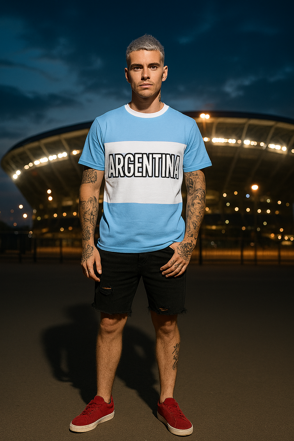 Argentina Premium Edition – Unisex Cut & Sew Tee (AOP)