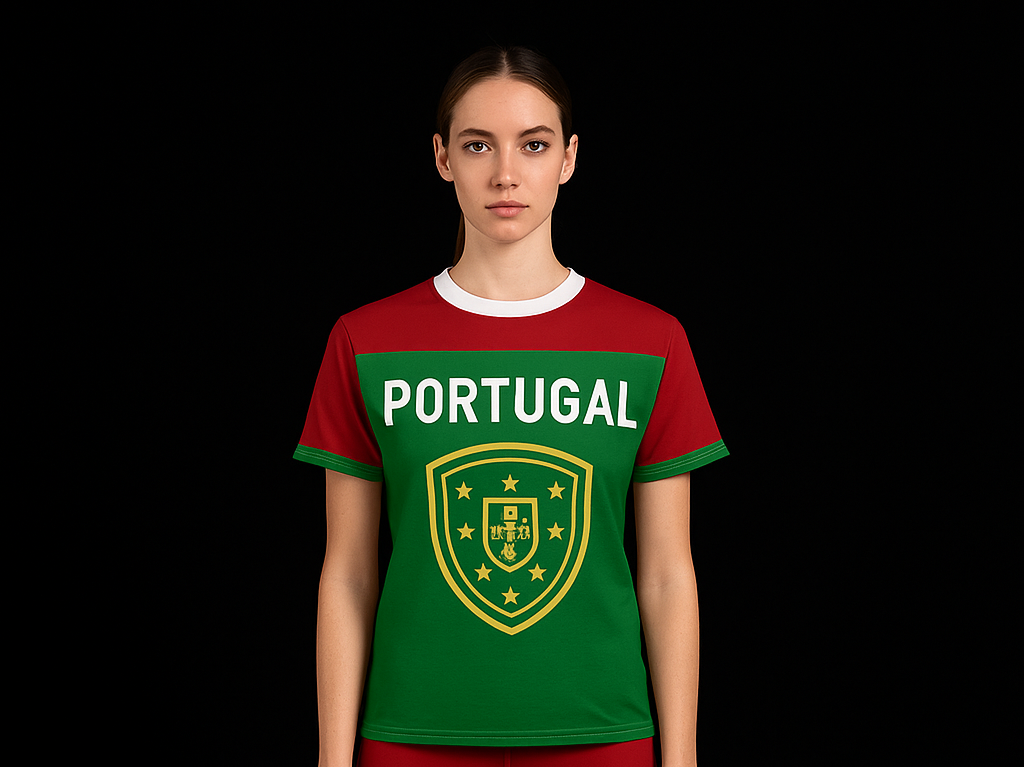 Portugal Premium Edition – Unisex Cut & Sew Tee (AOP)
