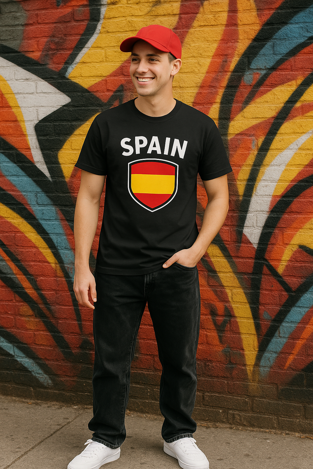 🇪🇸 Spain Premium Fan Tee – Men’s Heavy Cotton Edition
