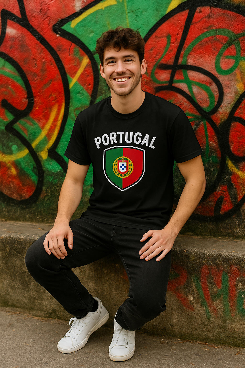🇵🇹 Portugal Premium Fan Tee – Men’s Heavy Cotton Edition