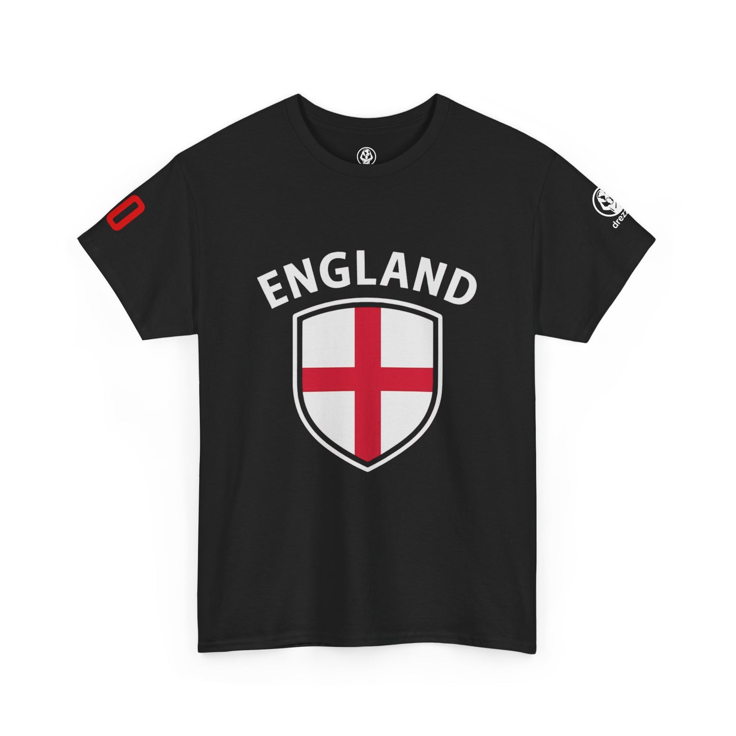 🏴 England Premium Fan Tee – Men’s Heavy Cotton Edition