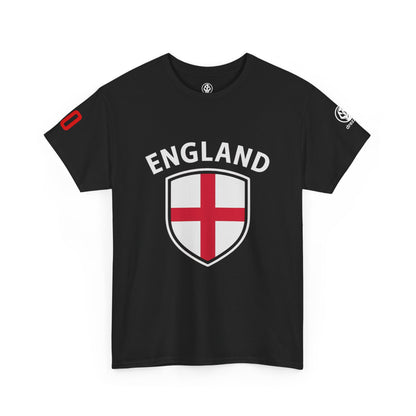 🏴 England Premium Fan Tee – Men’s Heavy Cotton Edition
