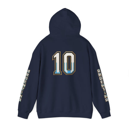 ARGENTINA THREE-STAR HERITAGE NUMBER 10 UNISEX HOODIE