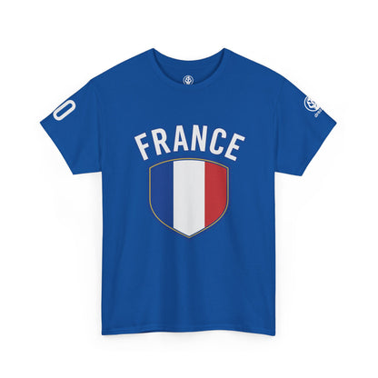 🇫🇷 France Premium Fan Tee – Men’s Heavy Cotton Edition