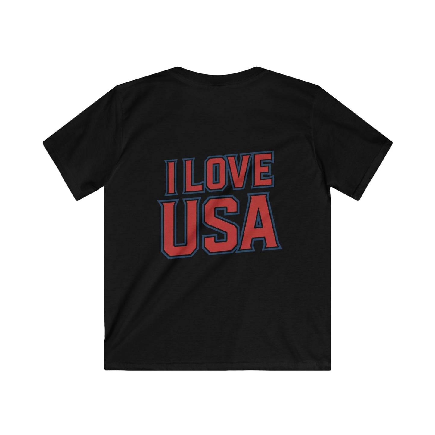 🇺🇸 USA Kids Softstyle Tee – Number 10 Edition