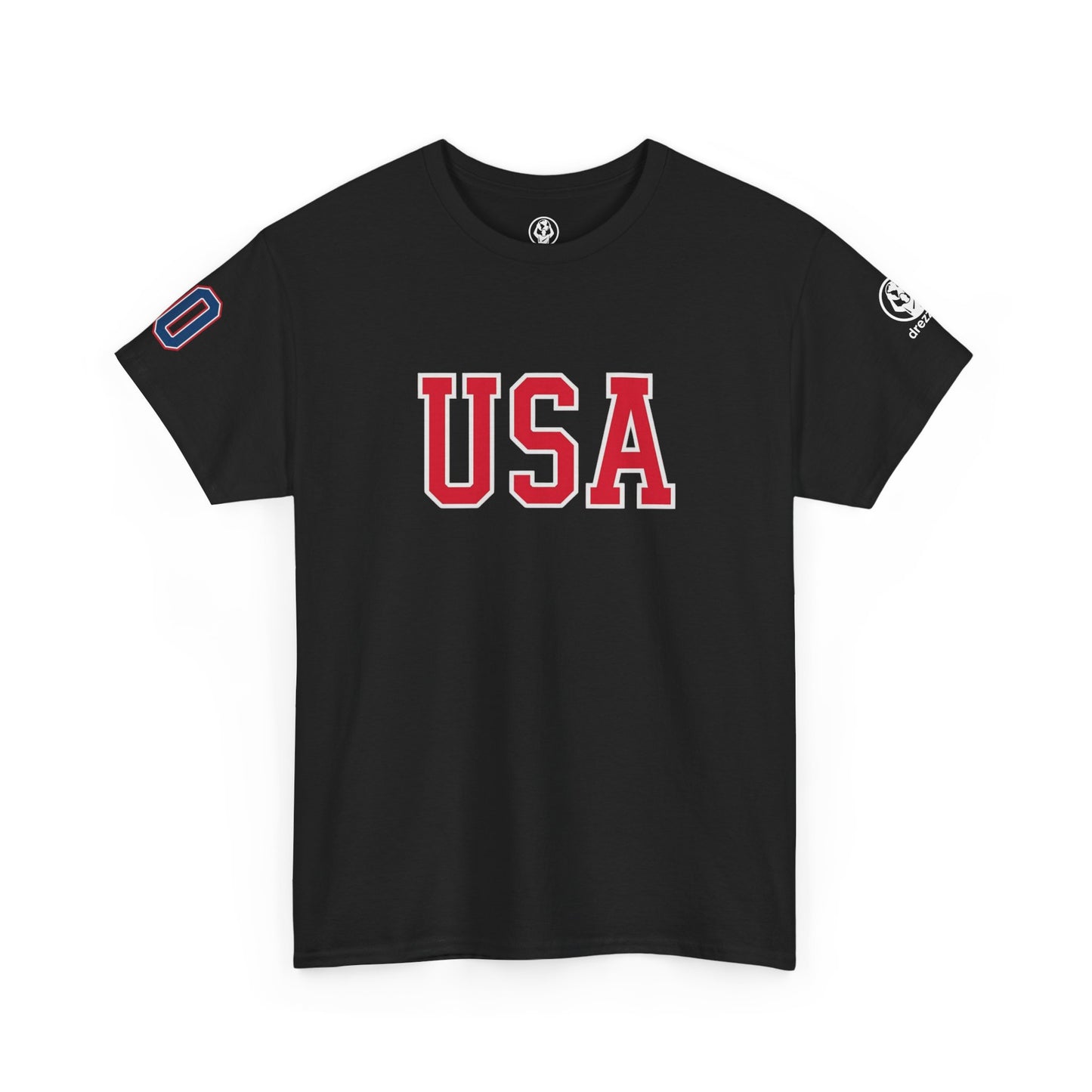 🇺🇸 USA Premium Fan Tee – Men’s Heavy Cotton Edition