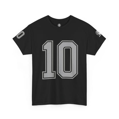 🇮🇹 Italy Men’s Heavy Cotton Tee – “Number 10” Edition