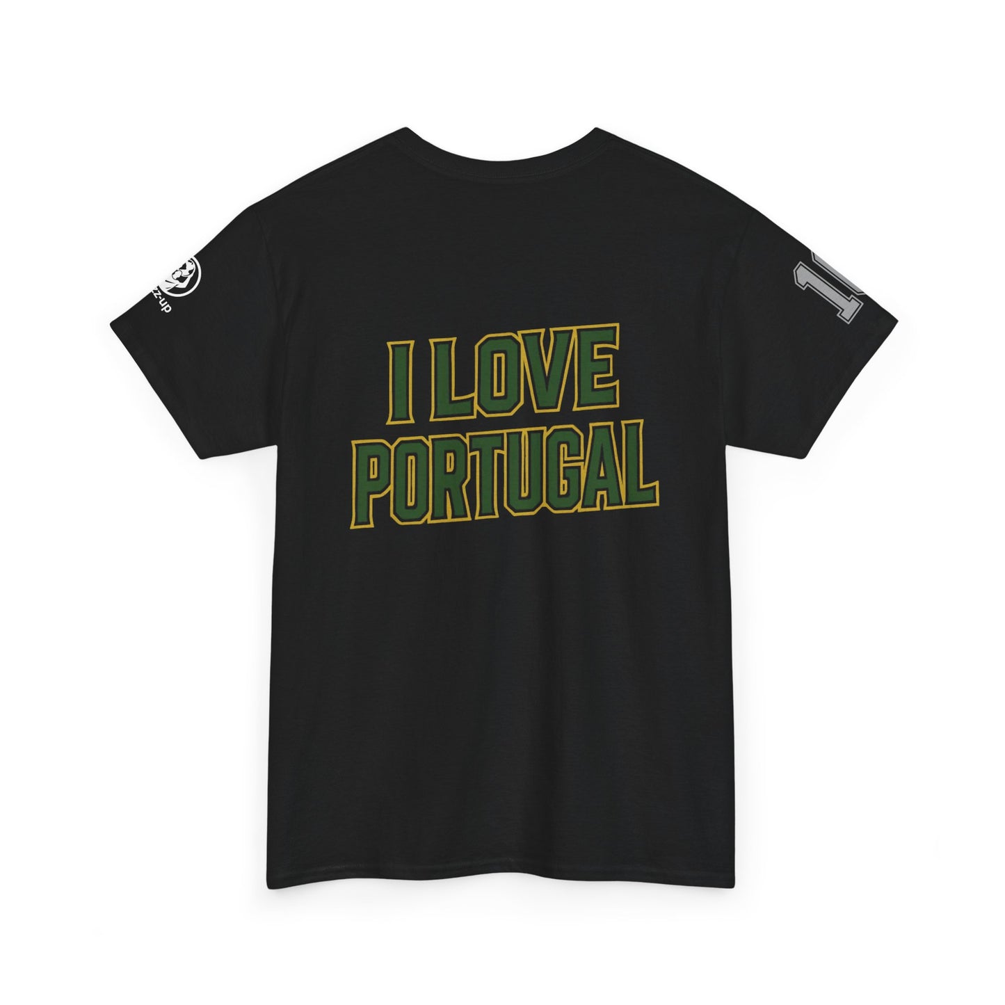 🇵🇹 Portugal Men’s Heavy Cotton Tee – “Number 10” Edition