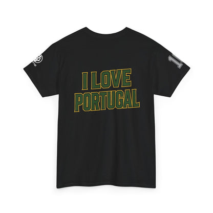 🇵🇹 Portugal Men’s Heavy Cotton Tee – “Number 10” Edition