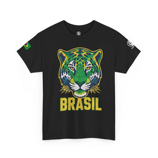 Brazil Jaguar Heavy Cotton Tee – Wild Nation Edition
