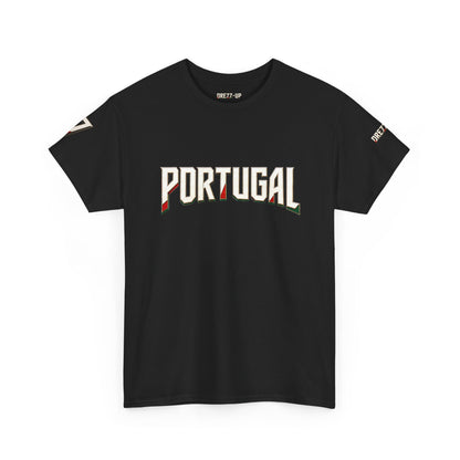 PORTUGAL NUMBER 7 TYPOGRAPHY UNISEX T-SHIRT