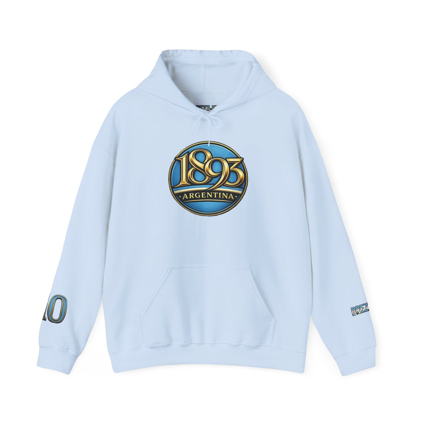 ARGENTINA 1893 NUMBER 10 UNISEX HOODIE