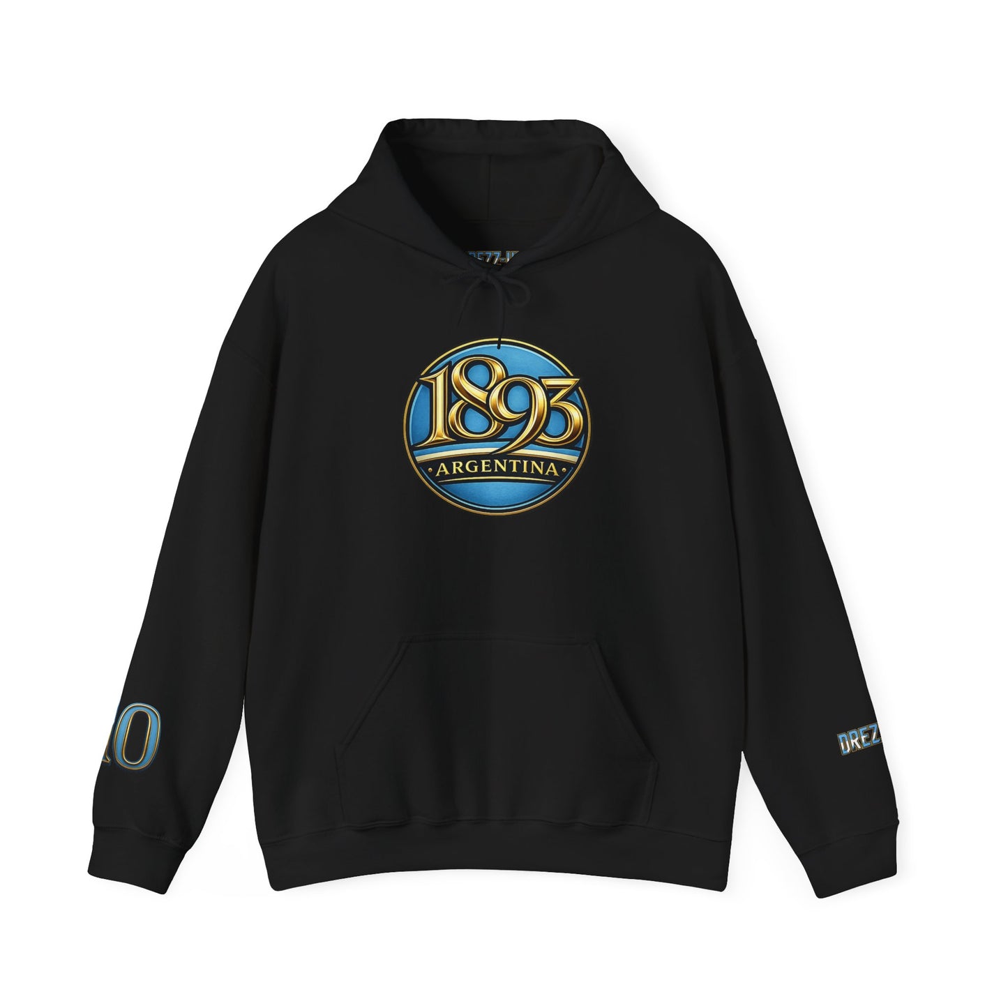 ARGENTINA 1893 NUMBER 10 UNISEX HOODIE