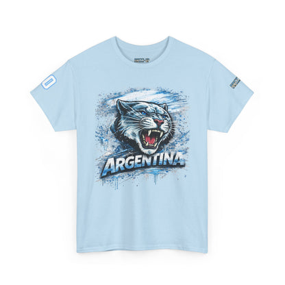 ARGENTINA WHITE TIGER NUMBER 10 UNISEX T-SHIRT