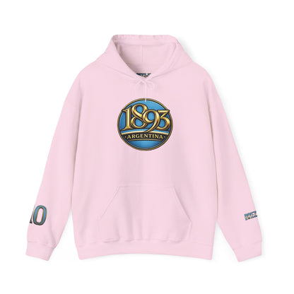 ARGENTINA 1893 NUMBER 10 UNISEX HOODIE