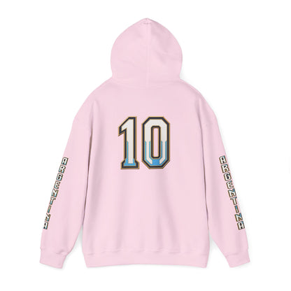 ARGENTINA THREE-STAR HERITAGE NUMBER 10 UNISEX HOODIE