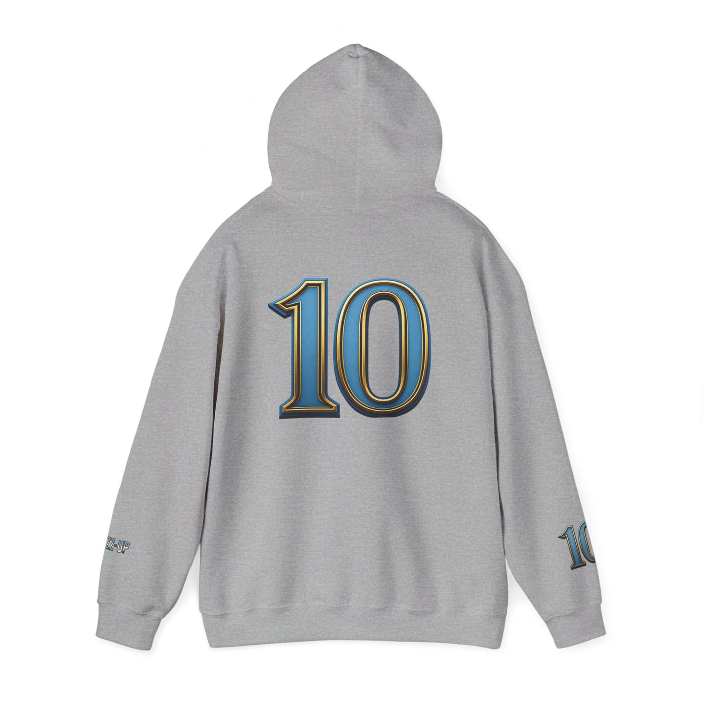 ARGENTINA 1893 NUMBER 10 UNISEX HOODIE