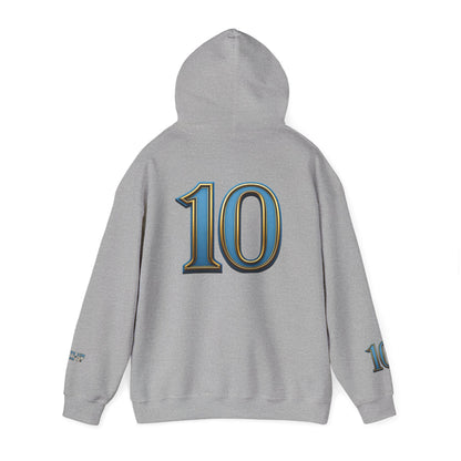 ARGENTINA 1893 NUMBER 10 UNISEX HOODIE