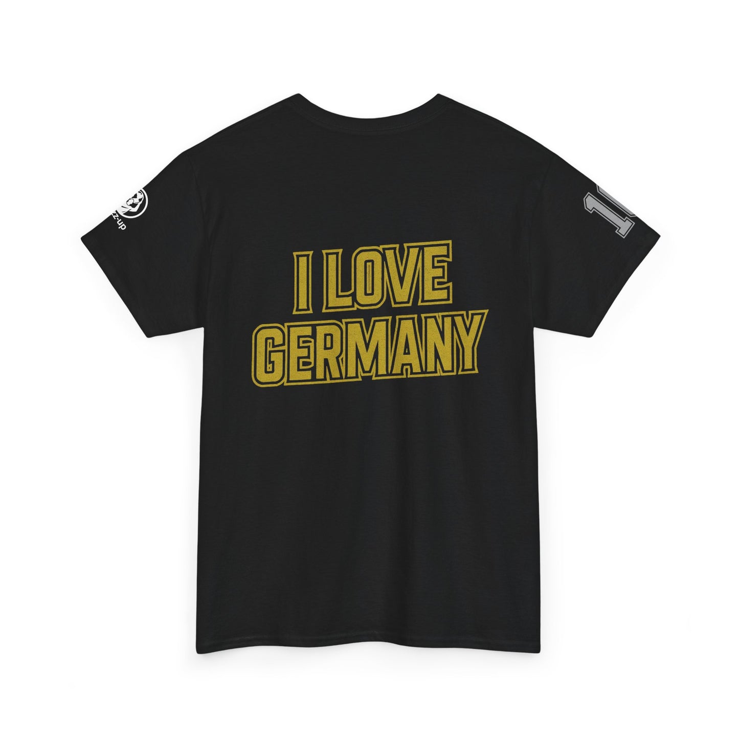 🇩🇪 Germany Men’s Heavy Cotton Tee – “Number 10” Edition