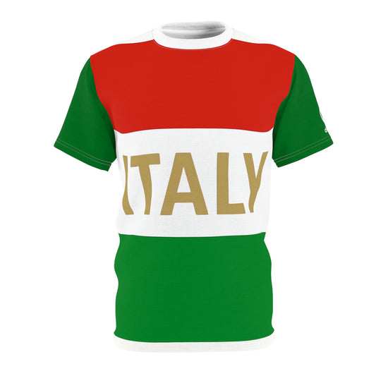 Italy Premium Edition – Unisex Cut & Sew Tee (AOP)