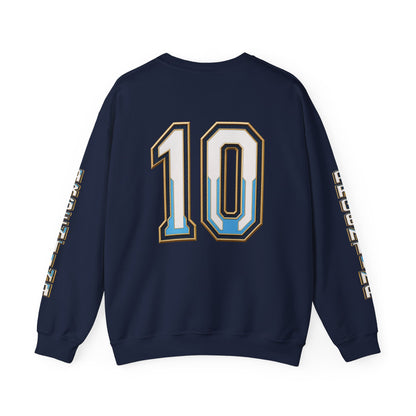 ARGENTINA THREE-STAR HERITAGE NUMBER 10 UNISEX CREWNECK