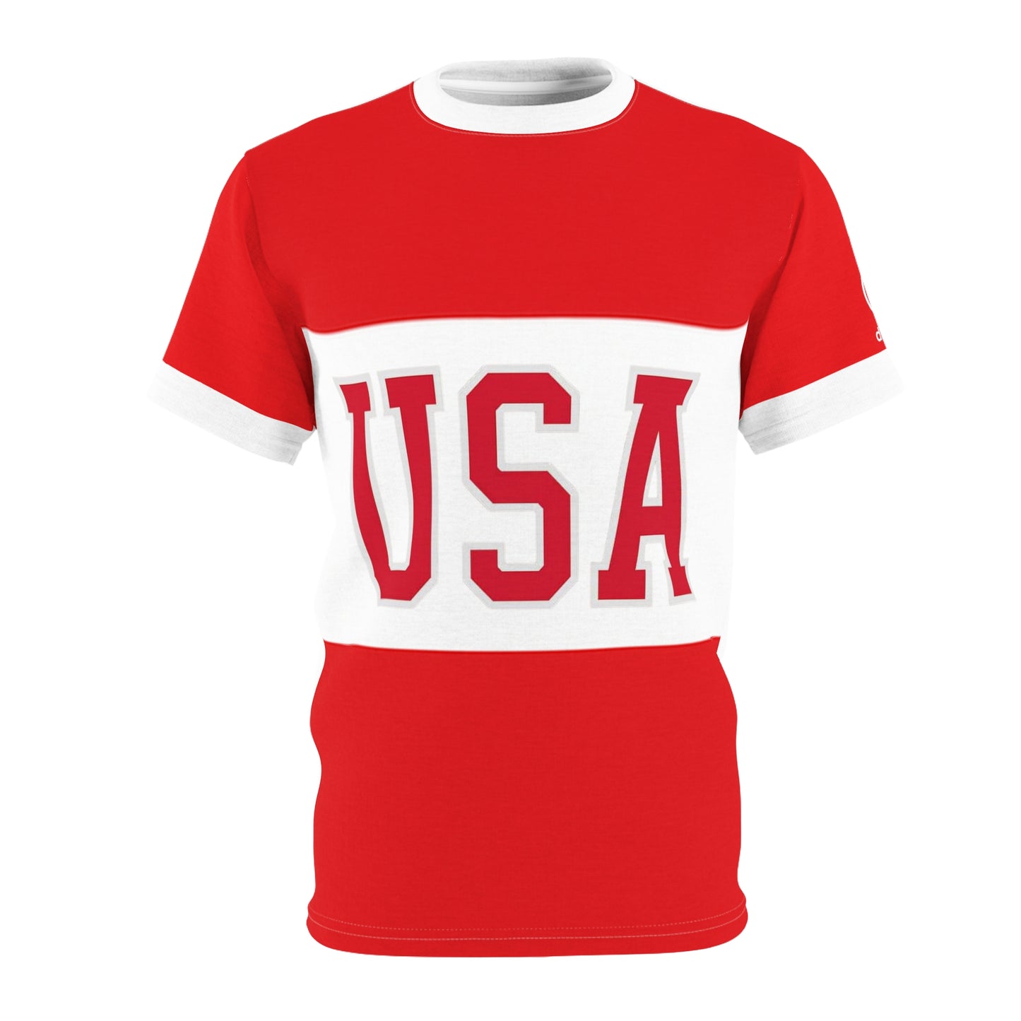 USA Premium Edition – Unisex Cut & Sew Tee (AOP)