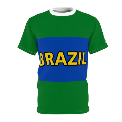 Brazil Premium Edition – Unisex Cut & Sew Tee (AOP)