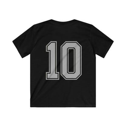 🇧🇷 Brazil Kids Softstyle Tee – “I Love Brazil” Edition