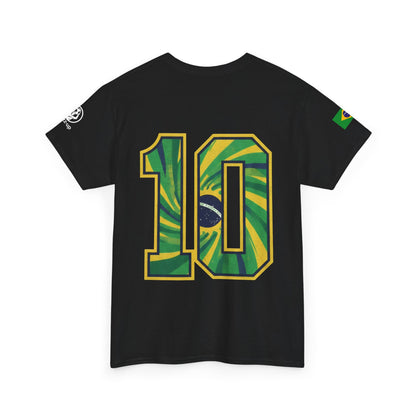 Brazil “10” Jaguar Heavy Cotton Tee – Wild Icon Edition