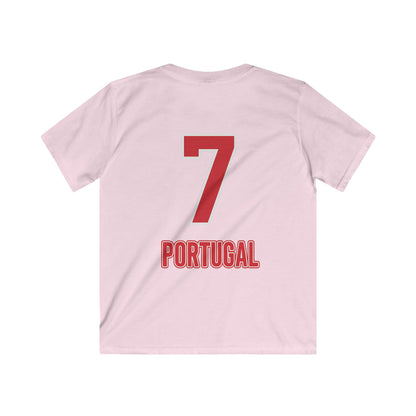 Portugal Kids Teddy Bear Edition – Softstyle Tee