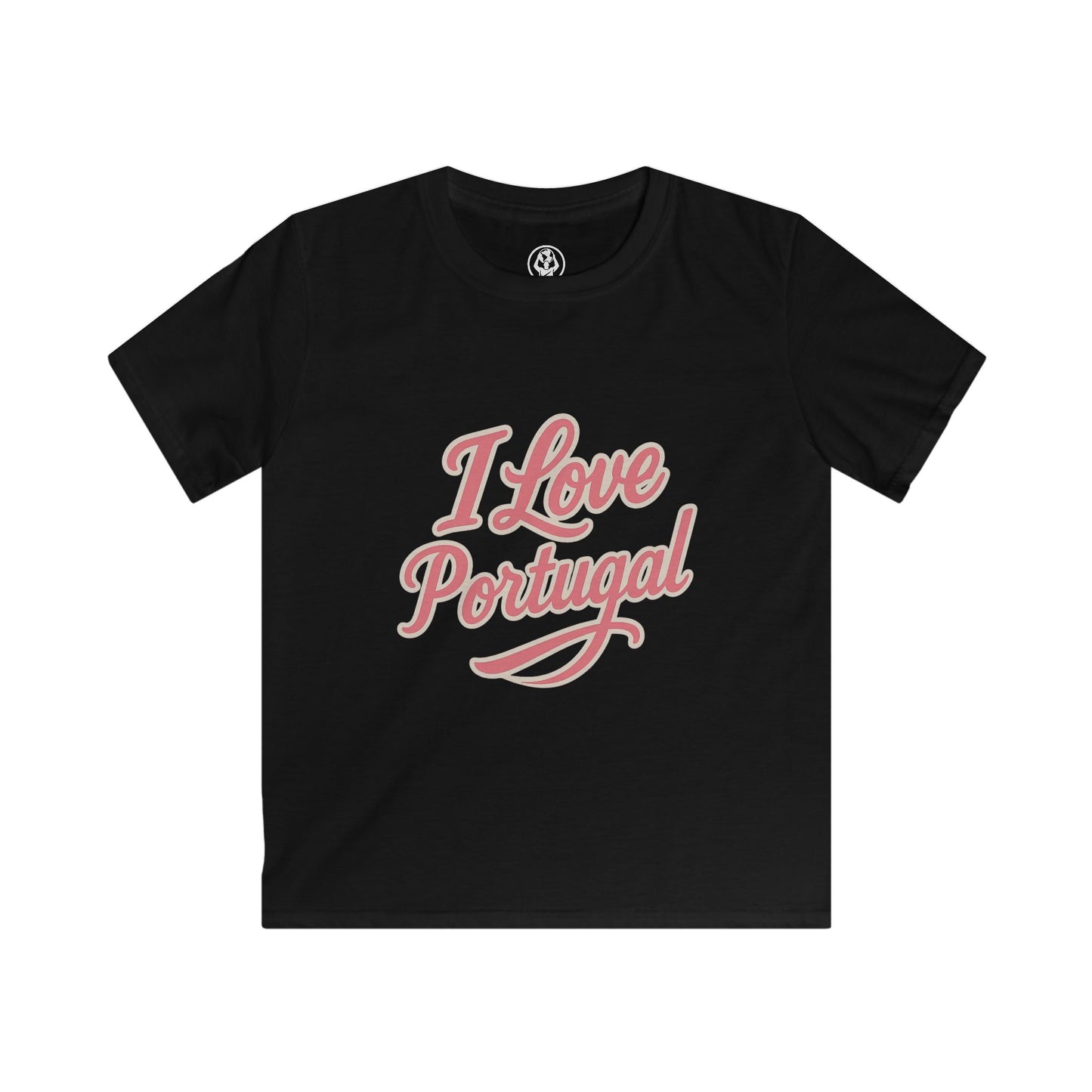 🇵🇹 Portugal Kids Softstyle Tee – “I Love Portugal” Edition