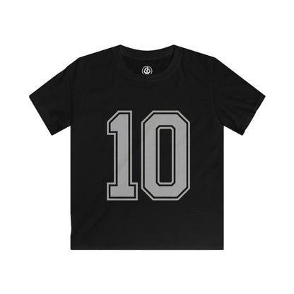 🇺🇸 USA Kids Softstyle Tee – Number 10 Edition