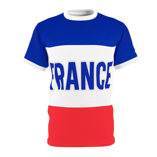 France Premium Edition – Unisex Cut & Sew Tee (AOP)