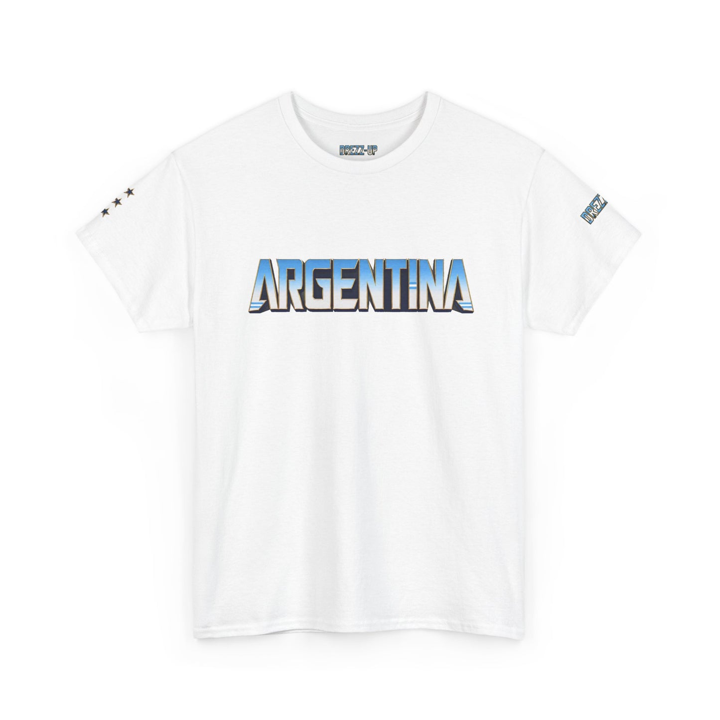 ARGENTINA NUMBER 10 TYPOGRAPHY UNISEX T-SHIRT