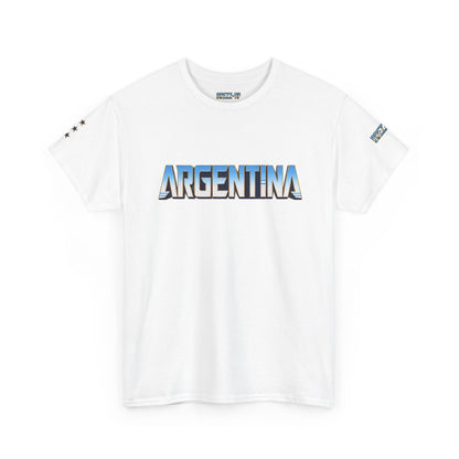 ARGENTINA NUMBER 10 TYPOGRAPHY UNISEX T-SHIRT