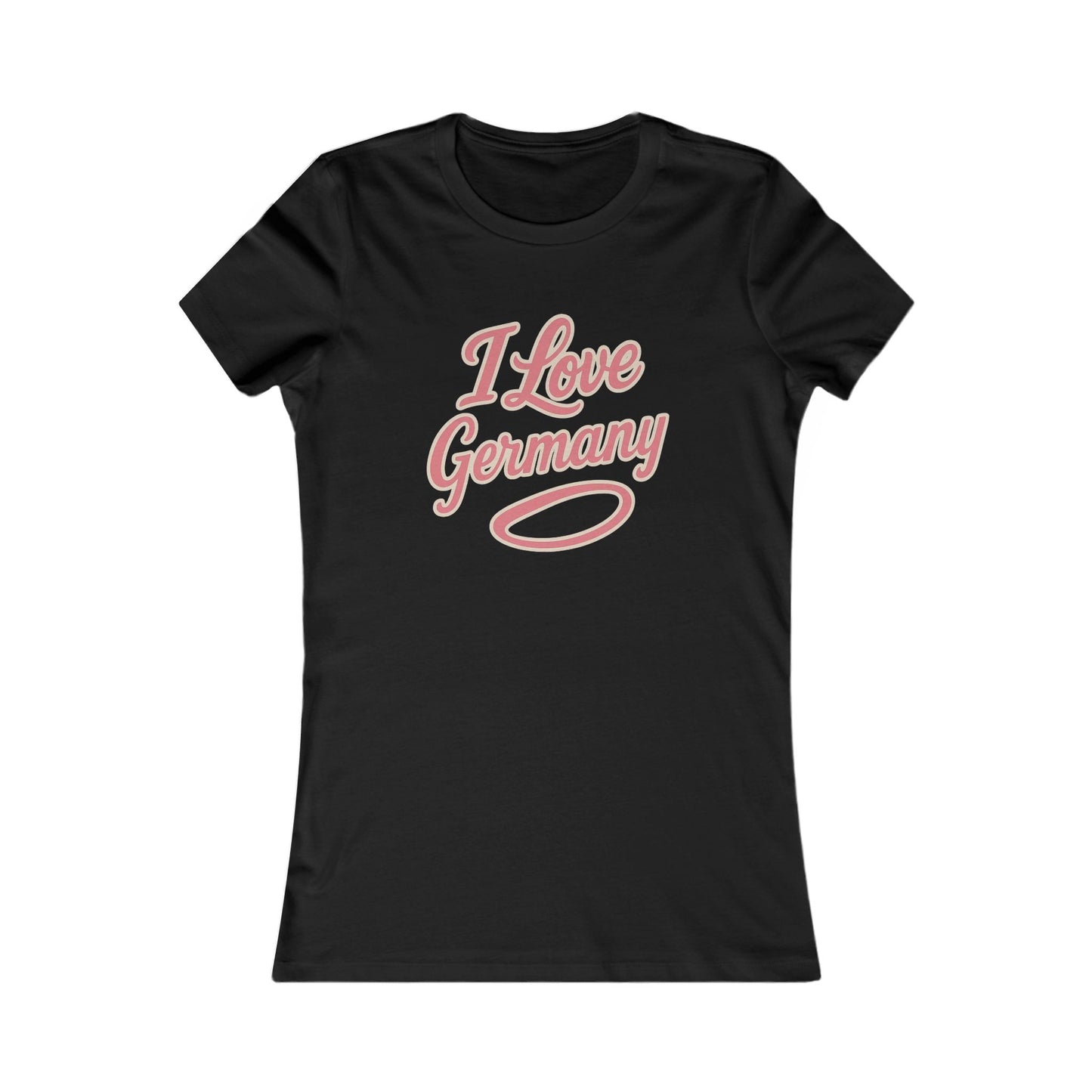 🇩🇪 Germany Women’s Favorite Tee – “I Love Germany” Edition