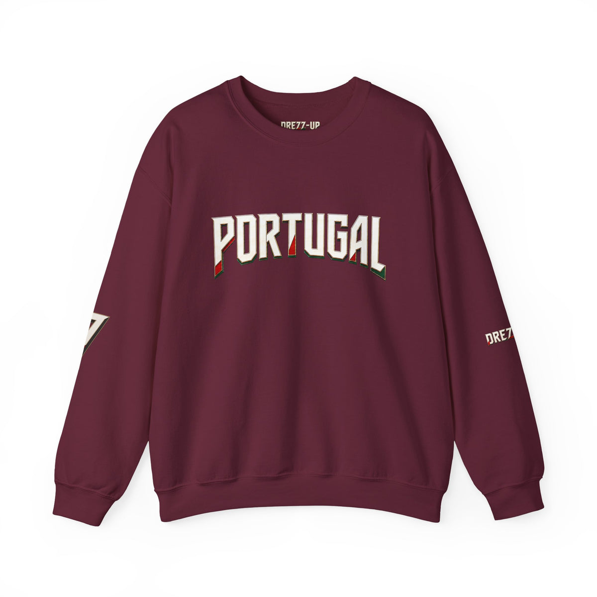 PORTUGAL NUMBER 7 TYPOGRAPHY UNISEX CREWNECK