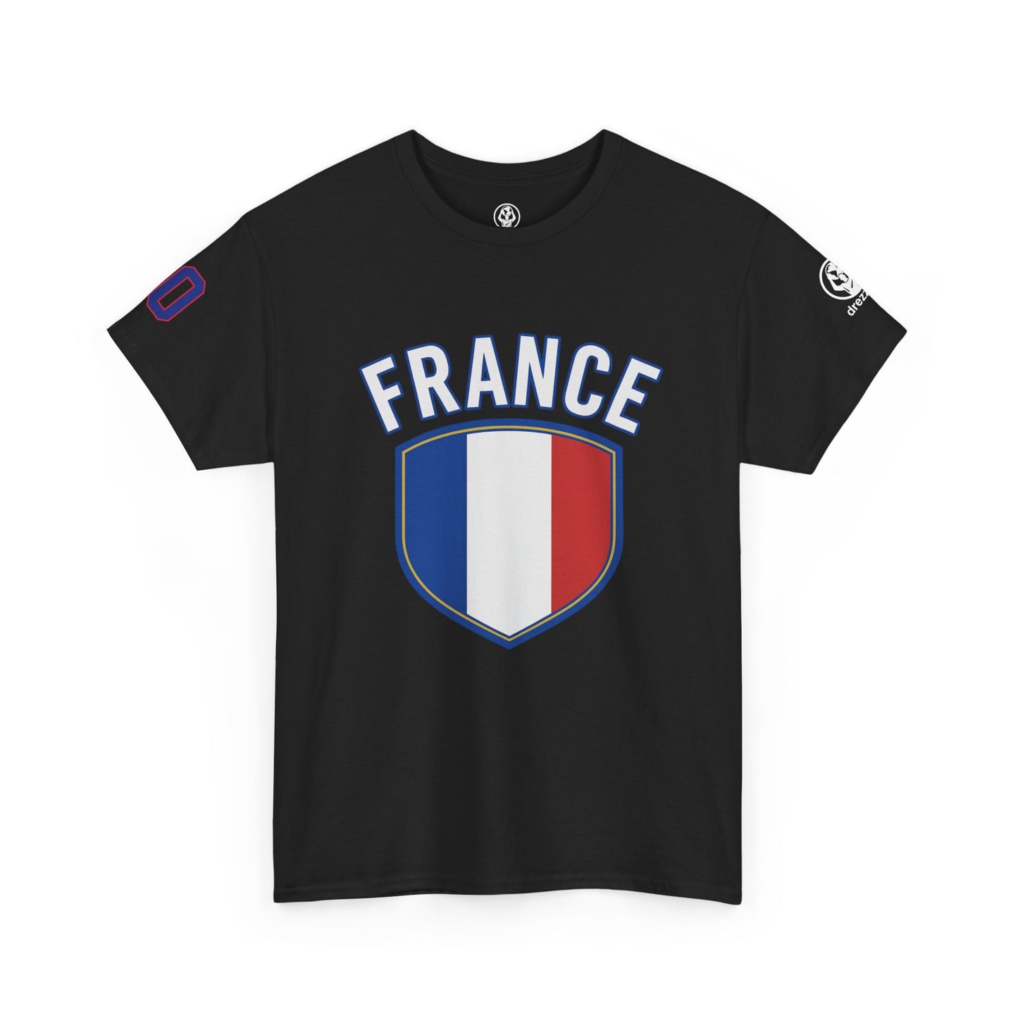 🇫🇷 France Premium Fan Tee – Men’s Heavy Cotton Edition