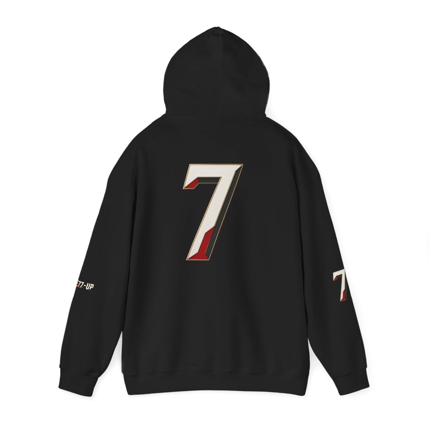 PORTUGAL NUMBER 7 TYPOGRAPHY UNISEX HOODIE
