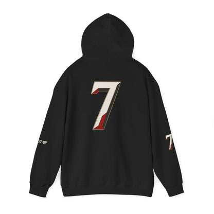 PORTUGAL NUMBER 7 TYPOGRAPHY UNISEX HOODIE