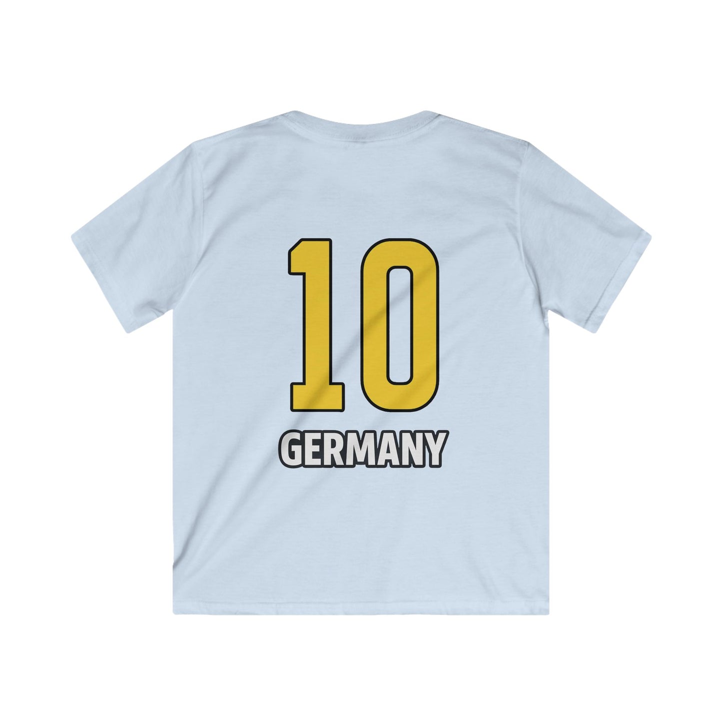🧸 Germany Kids Teddy Bear Edition – Softstyle Tee