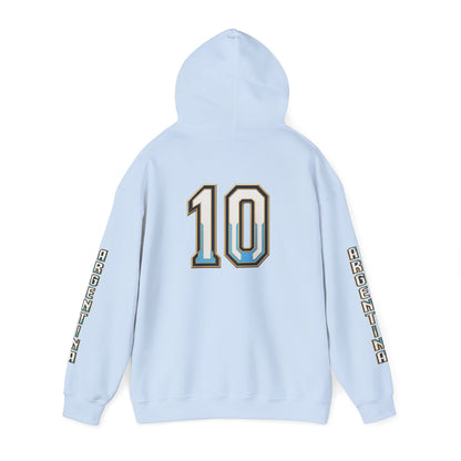 ARGENTINA THREE-STAR HERITAGE NUMBER 10 UNISEX HOODIE