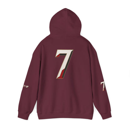 PORTUGAL NUMBER 7 TYPOGRAPHY UNISEX HOODIE