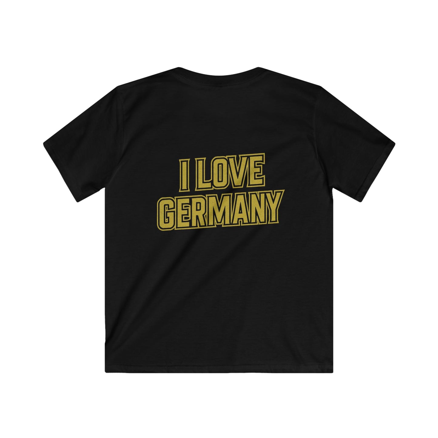 🇩🇪 Germany Kids Softstyle Tee – Number 10 Edition