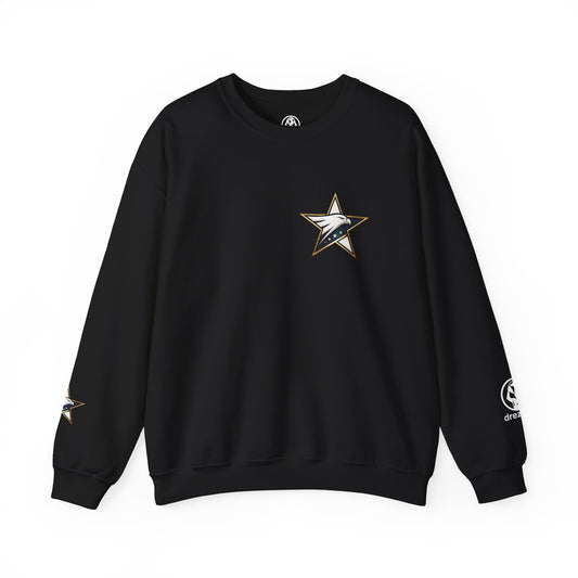 USA FLAG CREWNECK SWEATSHIRT
