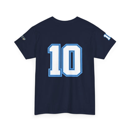 ARGENTINA WHITE TIGER NUMBER 10 UNISEX T-SHIRT