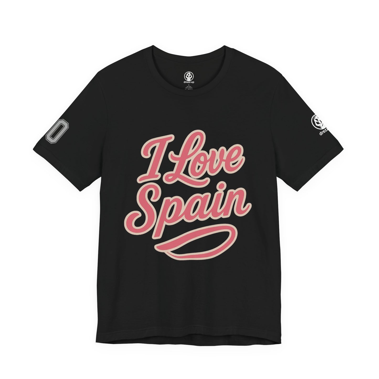 🇪🇸 Spain Women’s Jersey Short Sleeve Tee – “I Love Spain” Edition