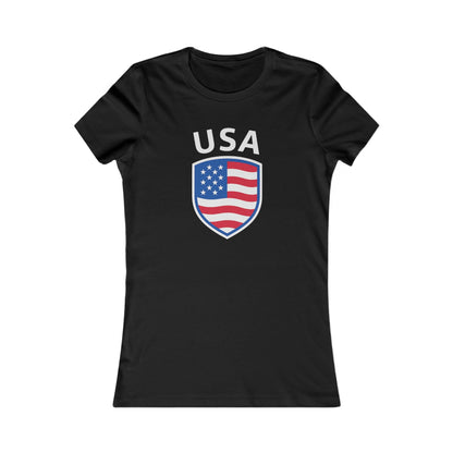 🇺🇸 USA Women’s Favorite Tee – Premium Fan Edition