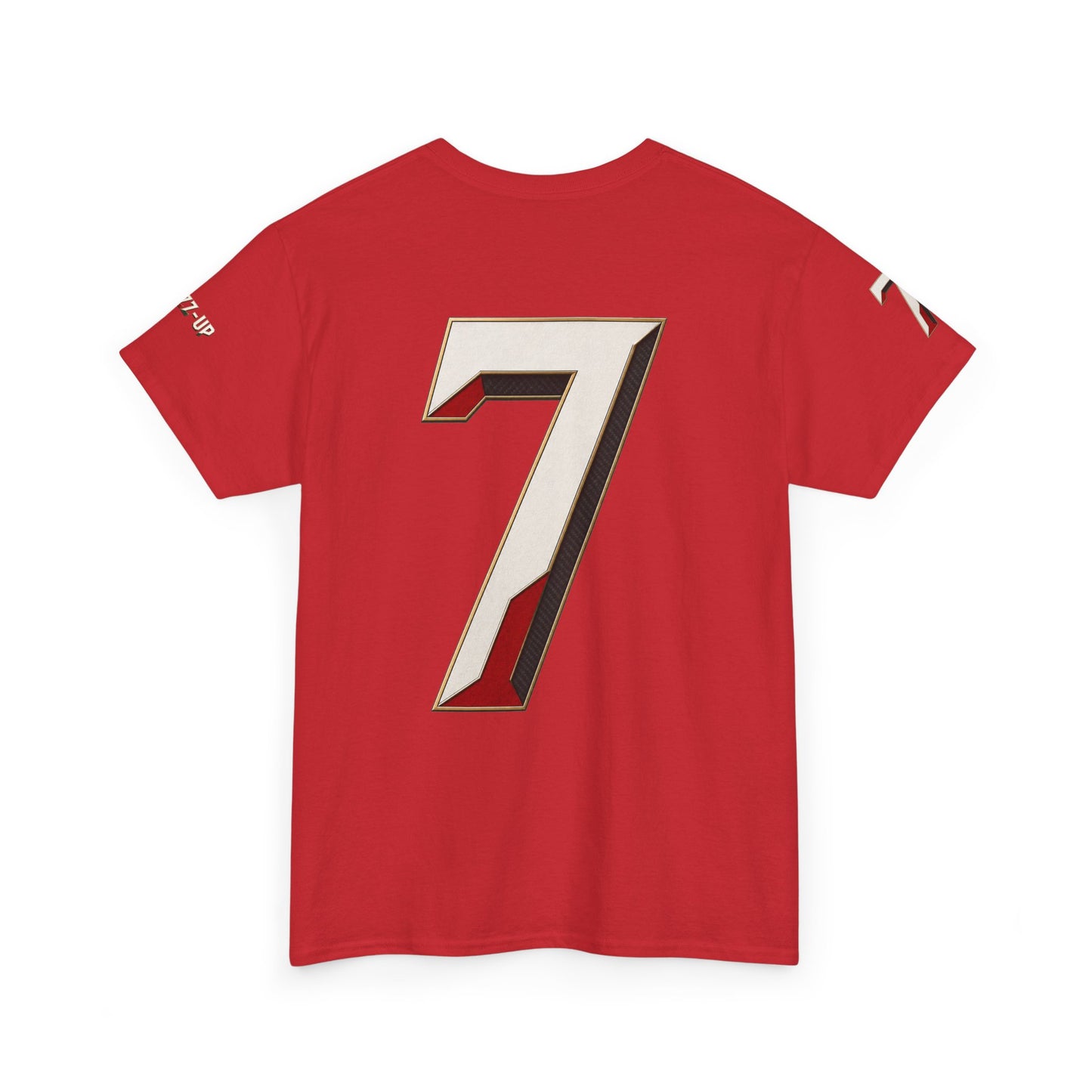 PORTUGAL NUMBER 7 TYPOGRAPHY UNISEX T-SHIRT